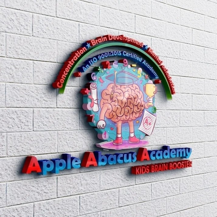 Apple Abacus Academy Logo